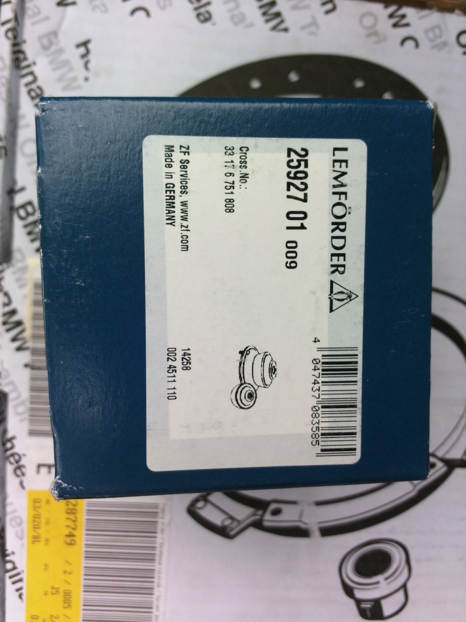 LEMFORDER | BMW Differential Mount - Lemforder 2592701 | OE not available | Fits 323Ci, 323i, 325Ci, 325i, 325xi, 328Ci, 328i, & more