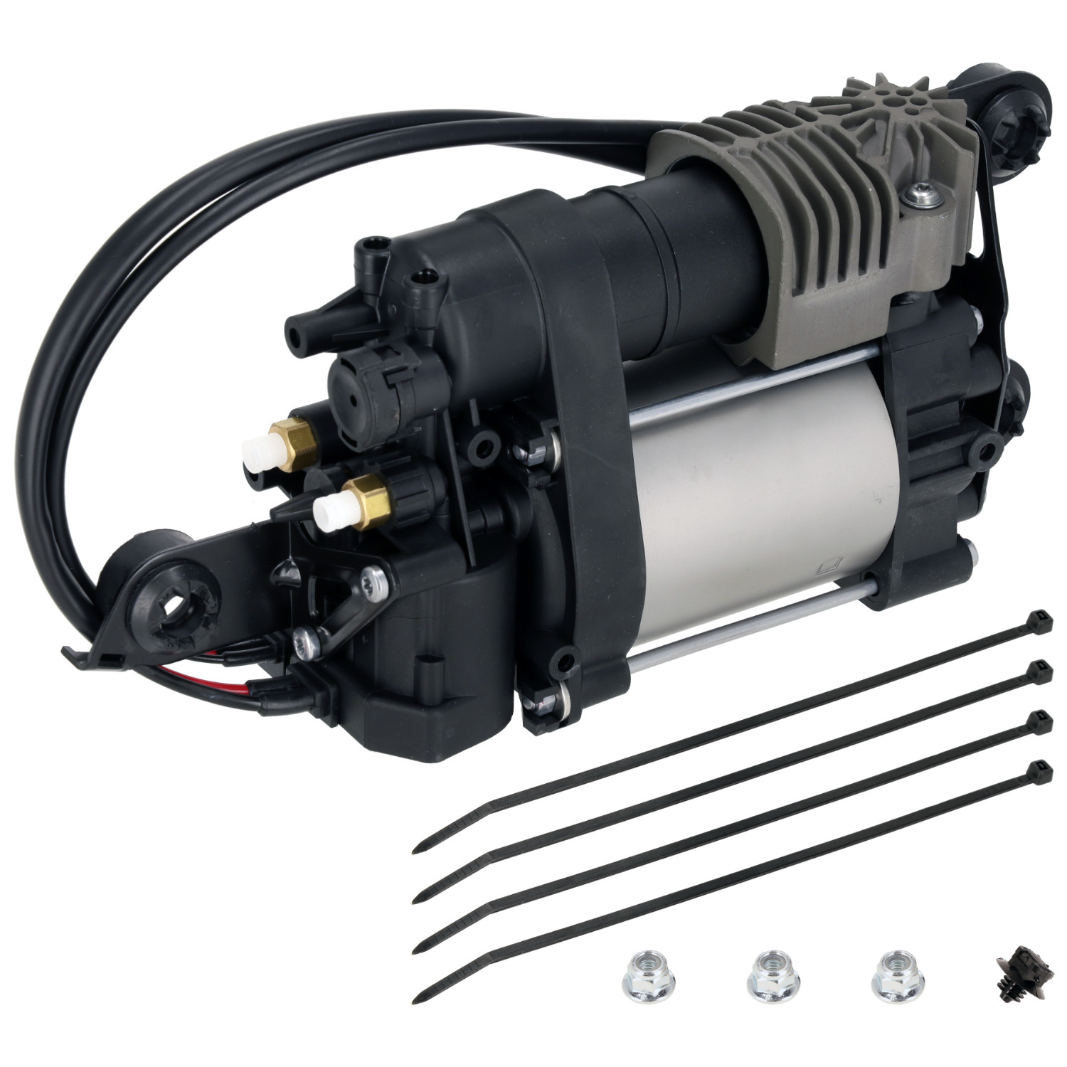 FEBI | Compressor for air suspension 196289 | OE 95B 698 010 C | Fits Porsche
