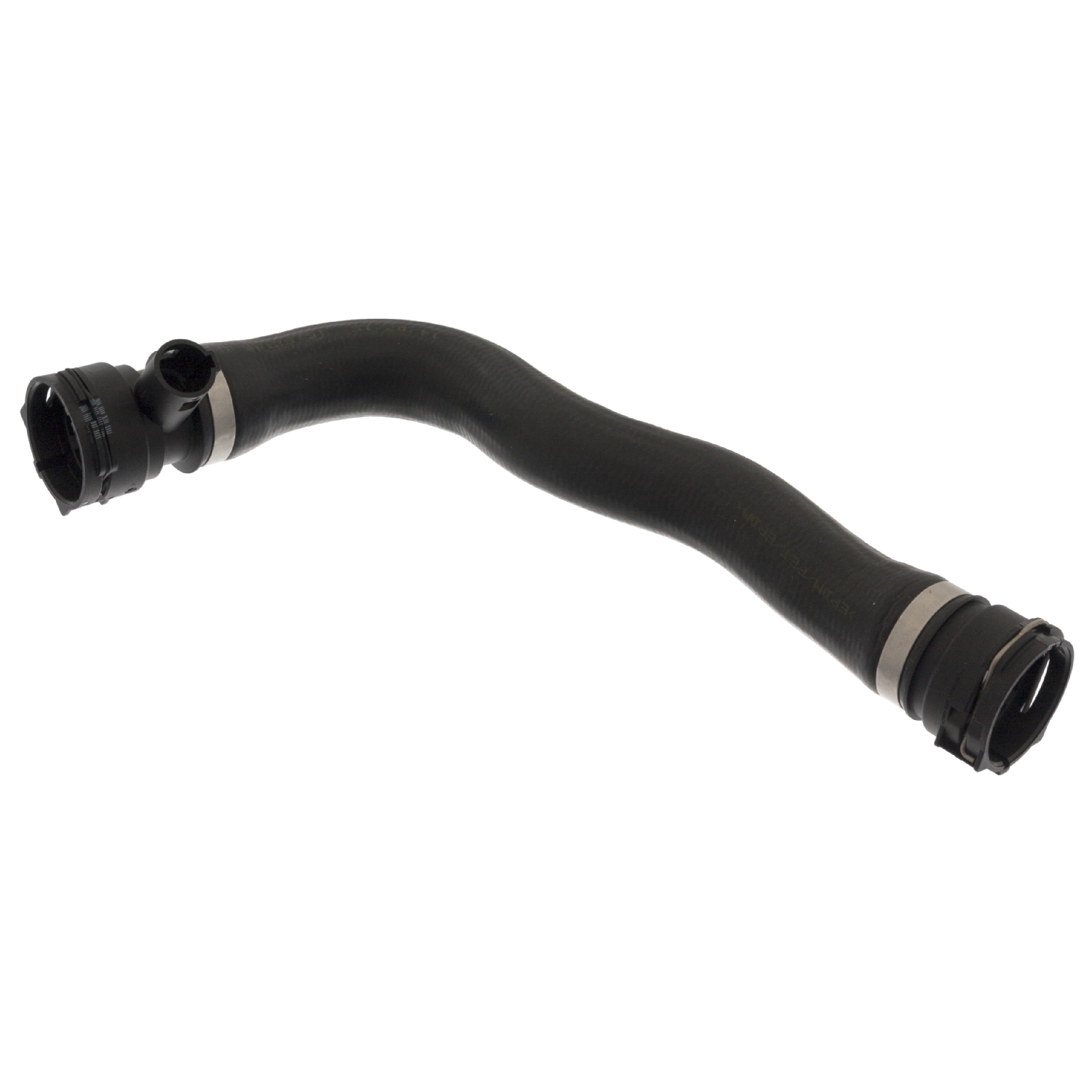 FEBI | Coolant Hose with quick connectors 100691 | OE 17 12 7 508 011 | Fits Audi Q7