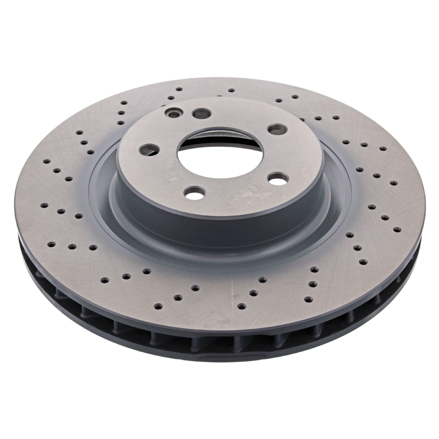 FEBI | Brake Disc 37725 | OE 230 421 08 12 | Fits Beijing-Benz-Chrysler (BBDC), Mercedes-Benz