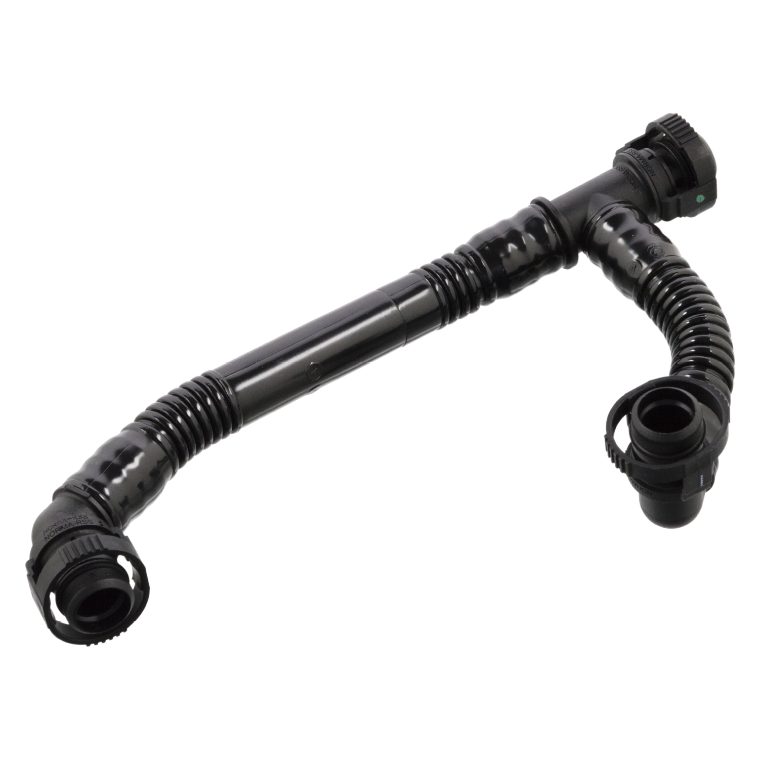 FEBI | Breather Hose for crankcase 102603 | OE 11 61 7 559 530 | Fits BMW