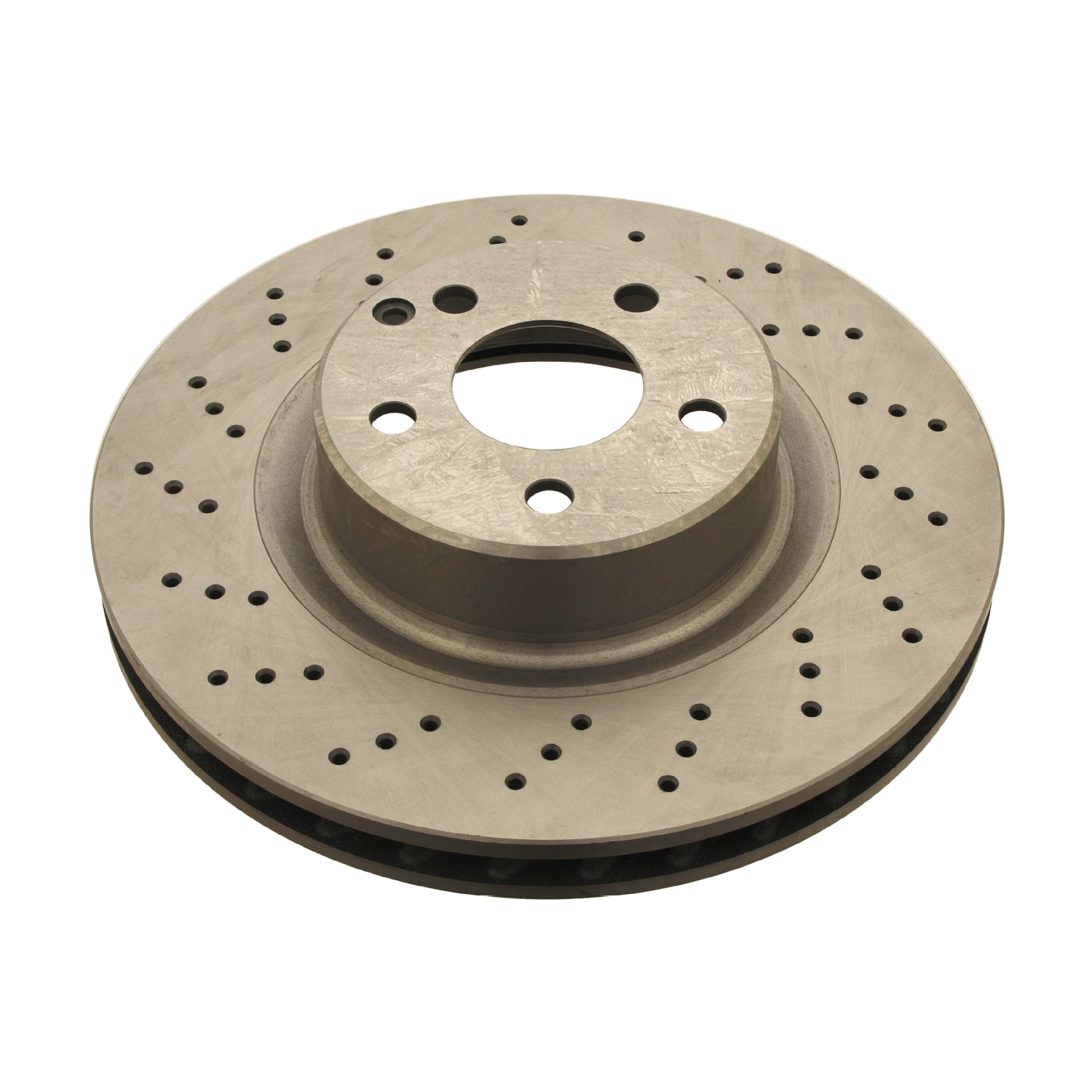 FEBI | Brake Disc 21086 | OE 220 421 25 12 | Fits Mercedes-Benz