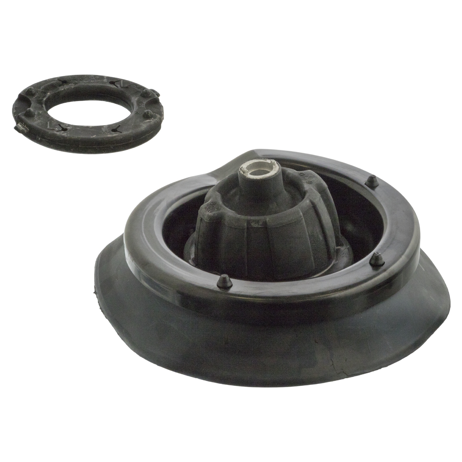 FEBI | Strut Mounting Kit with ball bearing and add-on material 30838 | OE 203 320 02 73 S1 | Fits Mercedes-Benz