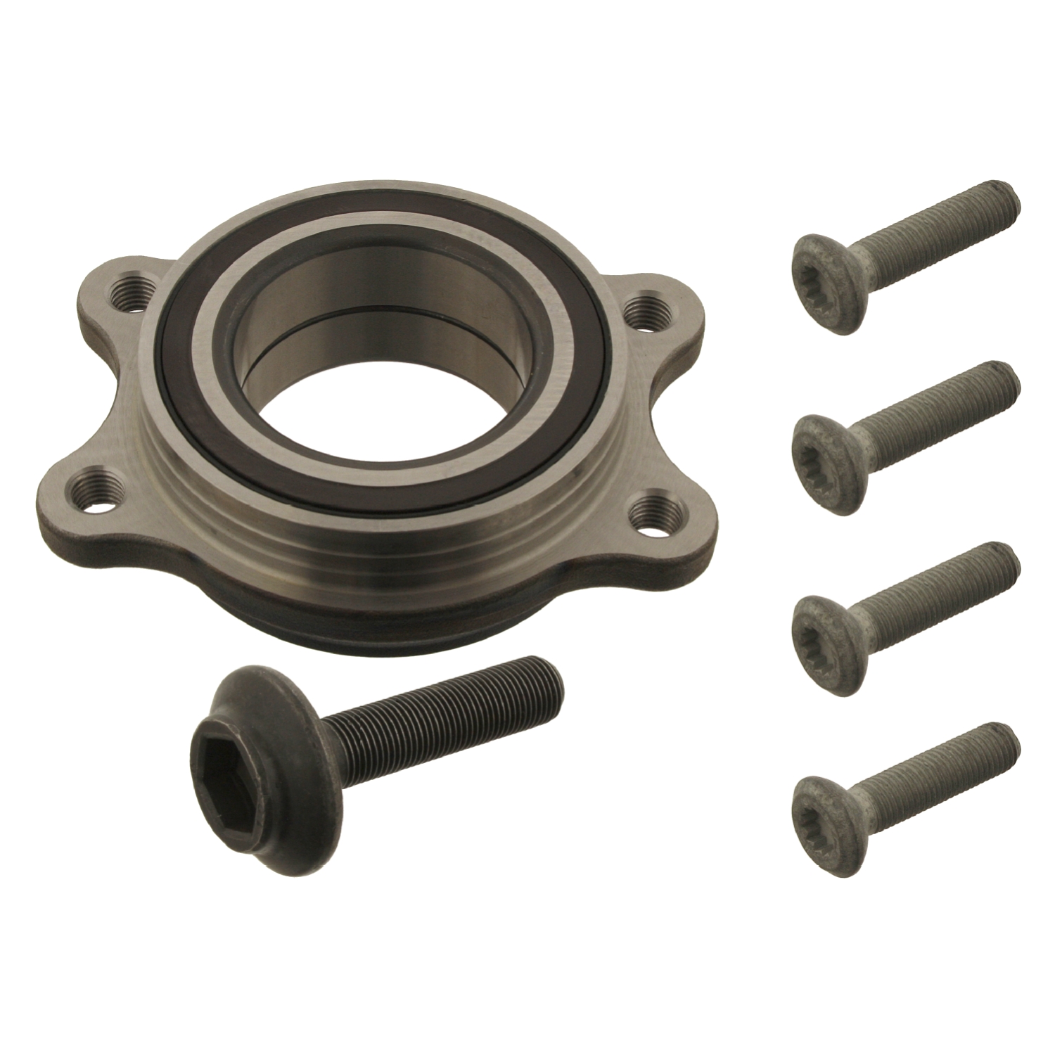 FEBI | Wheel Bearing Kit with bolts 30271 | OE 4H0 498 625 F | Fits Audi Q5