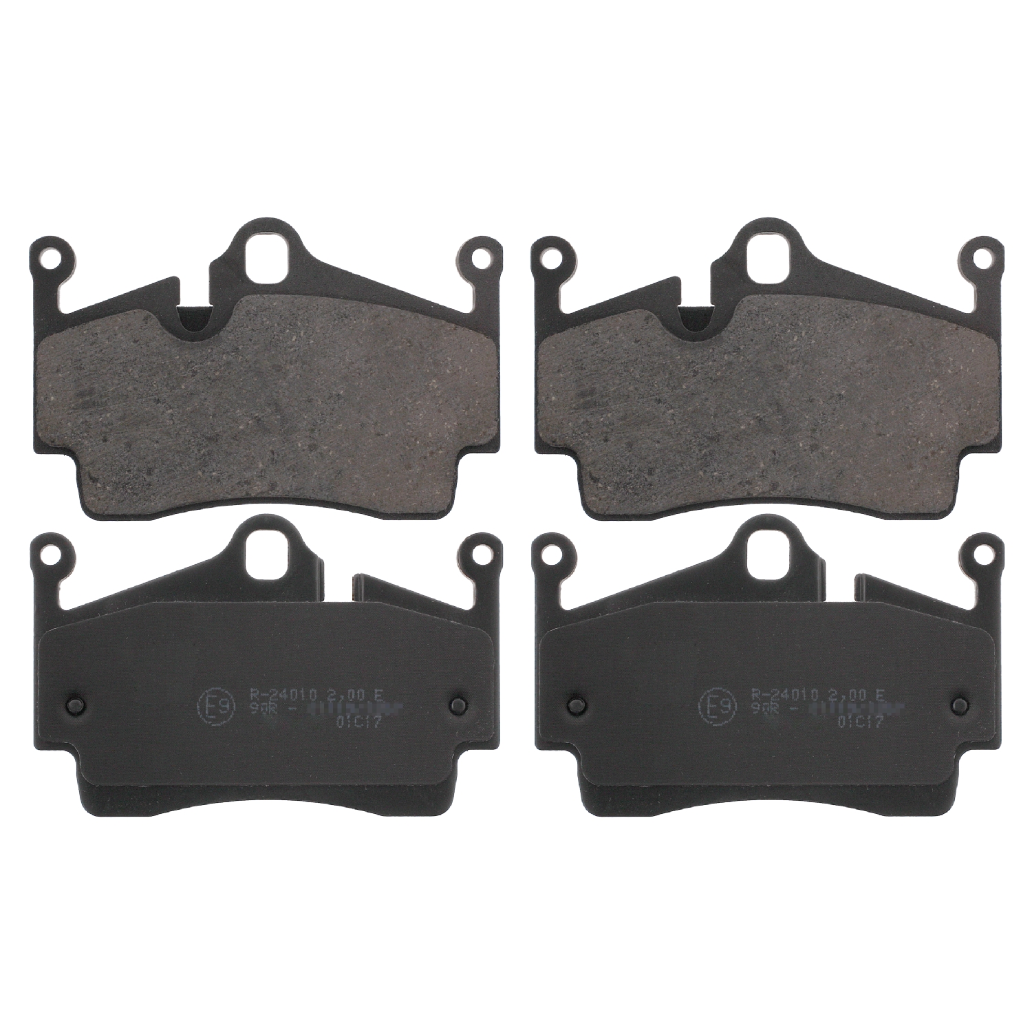 FEBI | Brake Pad Set 16758 | OE 987 352 939 01 | Fits Porsche, General Service Number