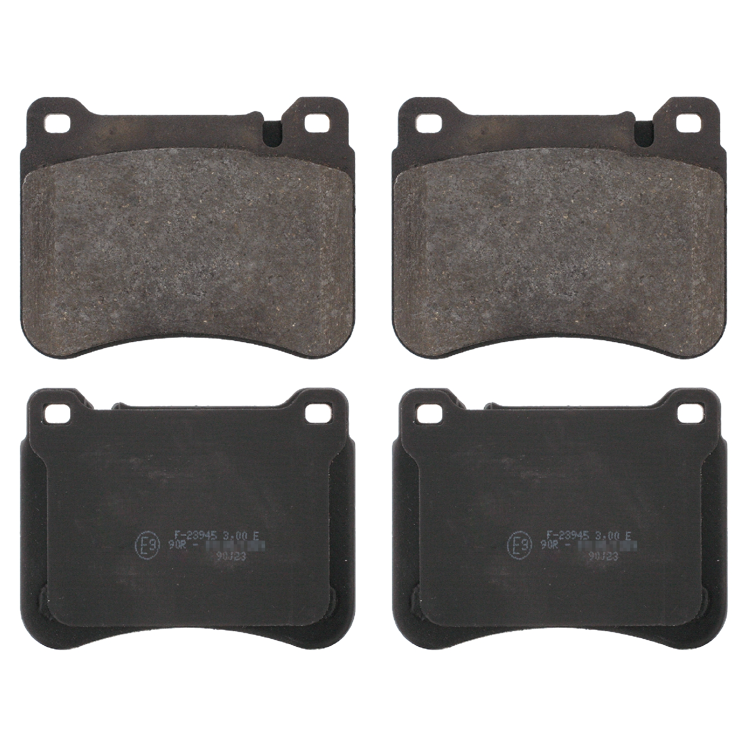FEBI | Brake Pad Set 16751 | OE 004 420 51 20 | Fits Mercedes-Benz, General Service Number