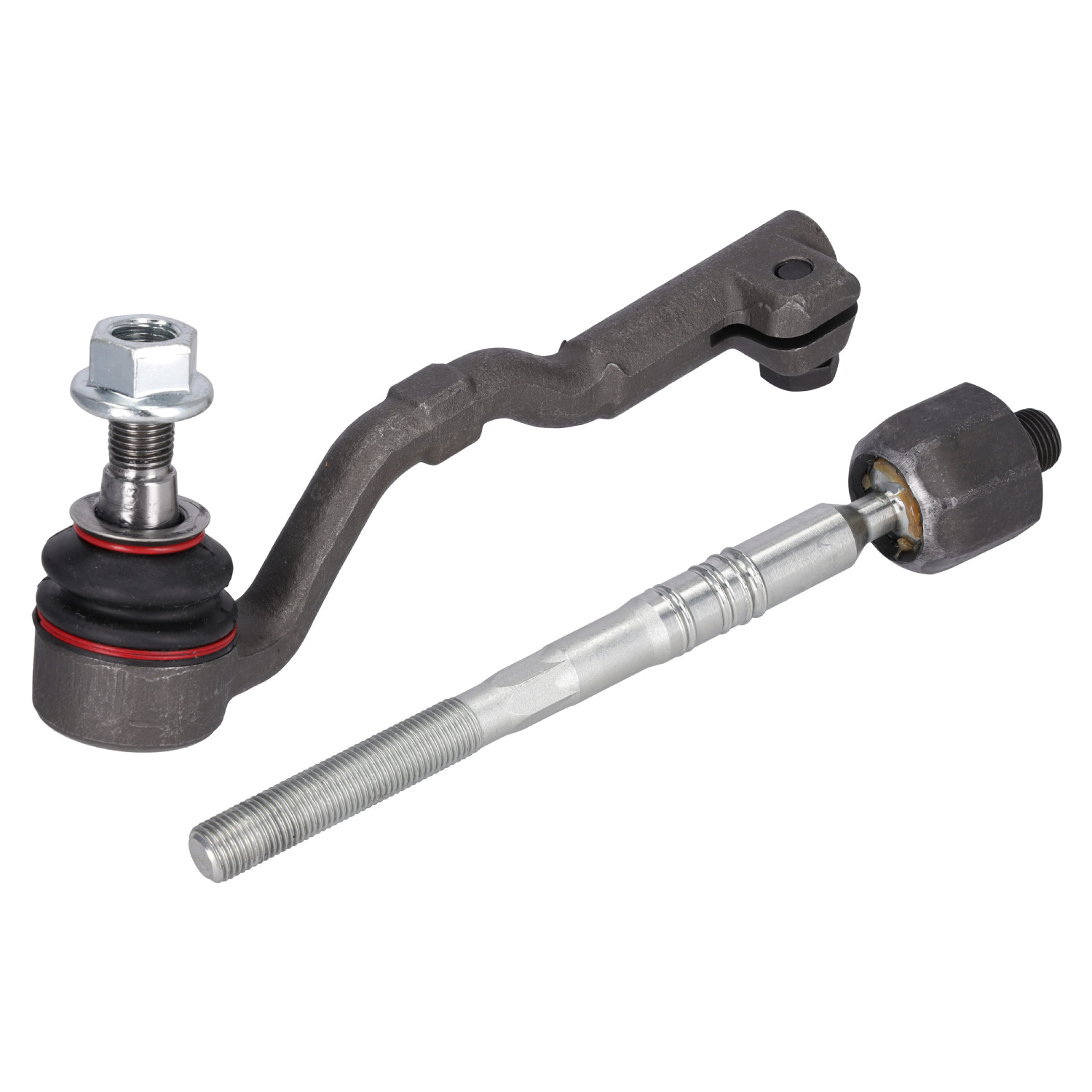 FEBI | Tie Rod with tie rod end and additional parts 176726 | OE 32 10 6 858 735 | Fits BMW