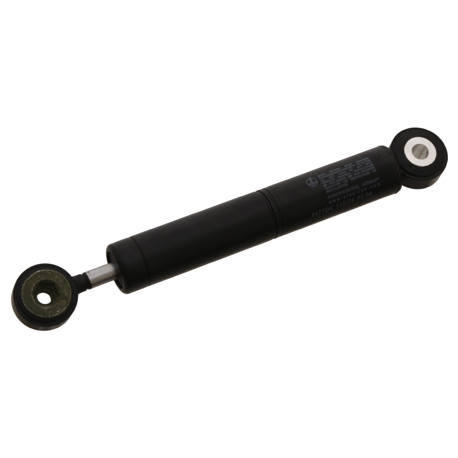 FEBI | Vibration Damper for auxiliary belt drive 8109 | OE 111 200 02 14 | Fits Mercedes-Benz, Volkswagen (VW)