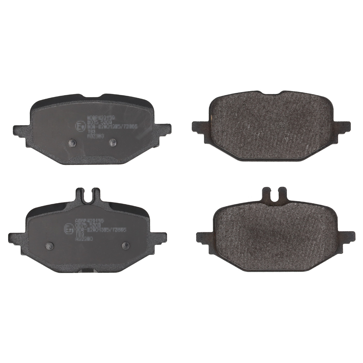 FEBI | Brake Pad Set 192657 | OE 000 420 13 04 | Fits Mercedes-Benz, General Service Number