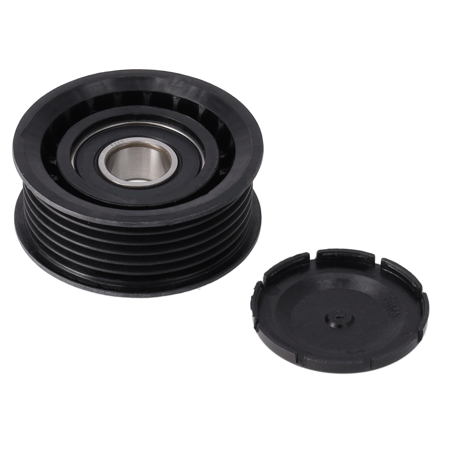 FEBI | Idler Pulley for auxiliary belt 11276 | OE 059 903 341 A | Fits Audi, Beijing-Benz-Chrysler (BBDC)