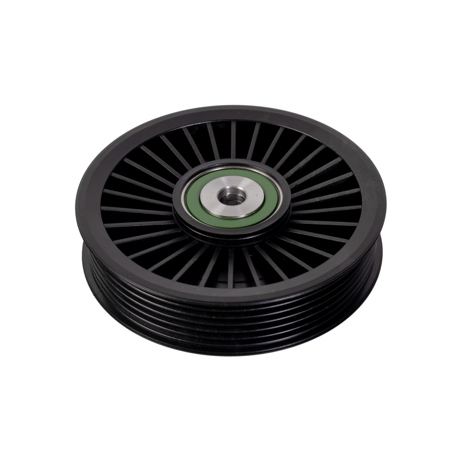 FEBI | Idler Pulley for auxiliary belt 14375 | OE 05117690AA | Fits Beijing-Benz-Chrysler (BBDC), Dodge