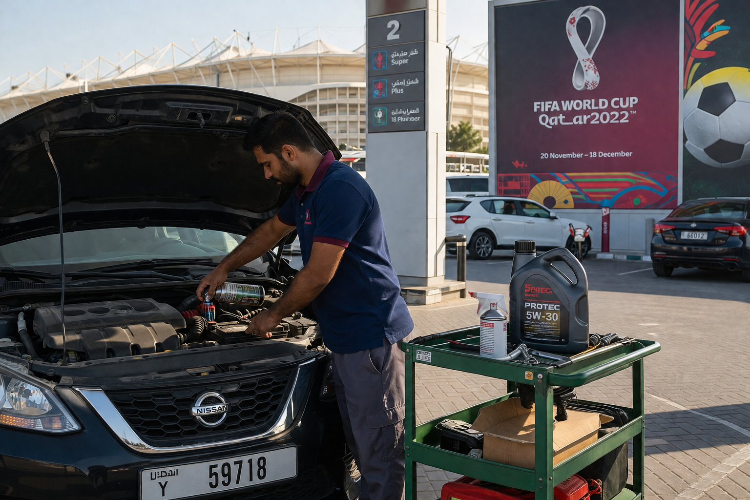 Dubai Parts Online: A Fan's Guide to Prepping Your Car Before the World Cup Trip