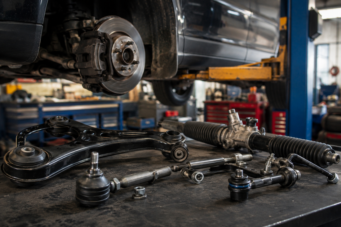 Durable suspension & steering components for superior handling