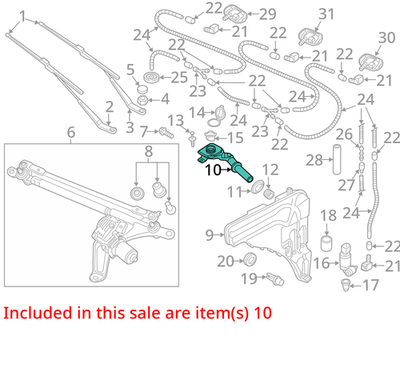 16-25 Audi Q7 Filler Neck Used OEM-4M0955463