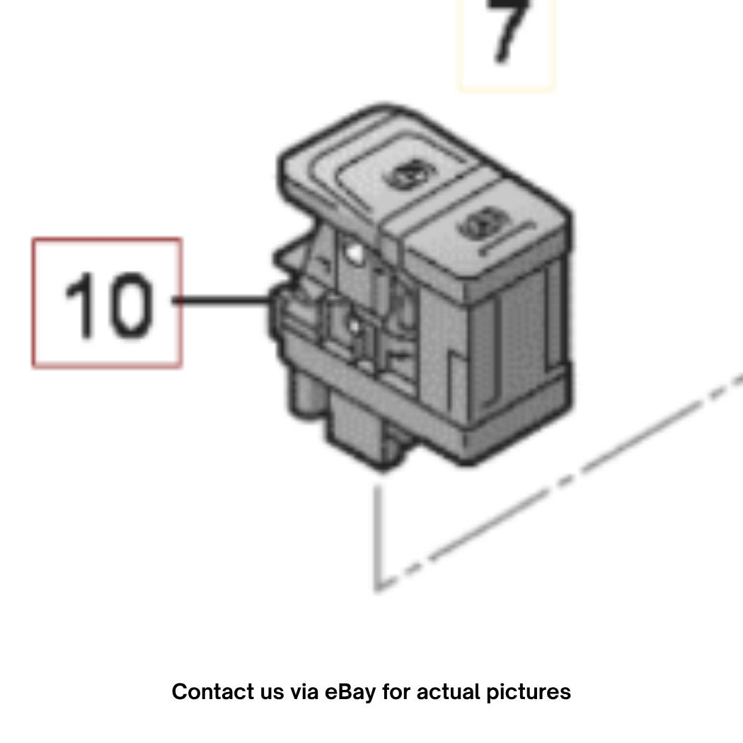 2012–2018 Audi A6 / A7 Electronic Parking Brake Switch Used OEM 4G1927225B