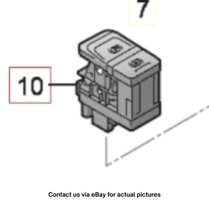 2012–2018 Audi A6 / A7 Electronic Parking Brake Switch Used OEM 4G1927225B