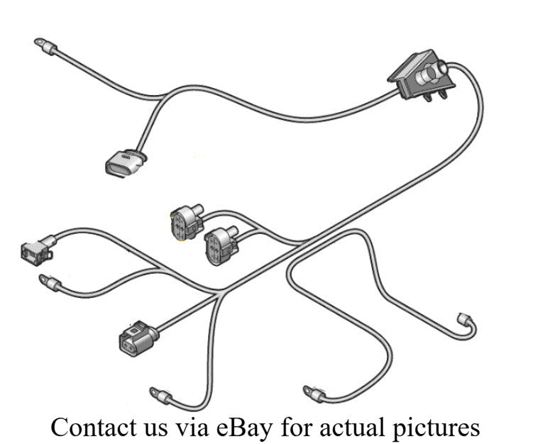 2010–2012 AUDI A4  Wiring Set for Starter Alternator  USED OEM 8K0971228