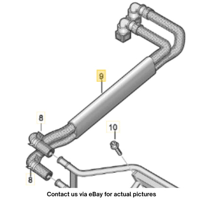 2011–2015 VW Jetta 2.0L Fuel Supply Hose Used OEM 5C0133986G