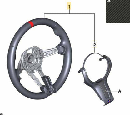 2011–2016BMW Sport Steering Wheel USED OEM 32302253649