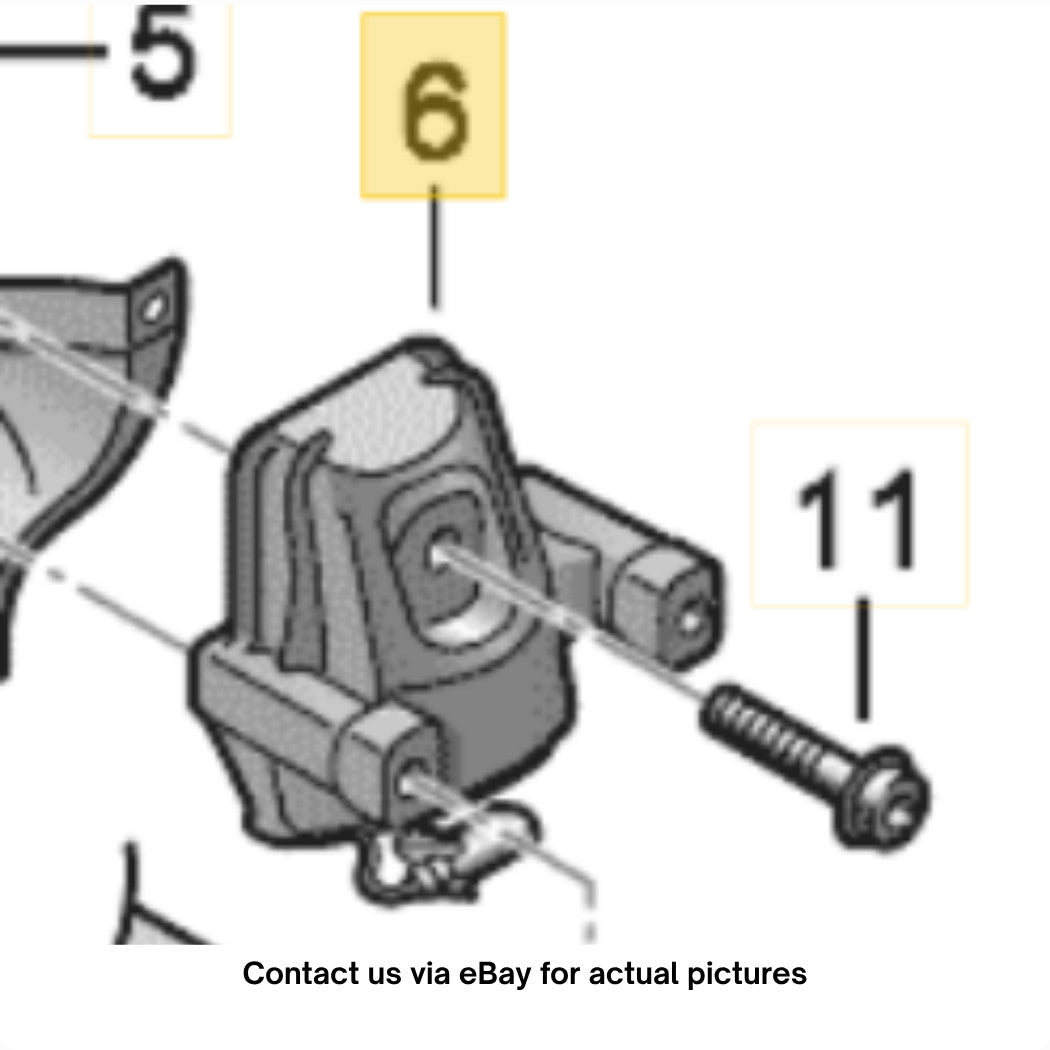2012–2018 Audi A6/S6 Right Engine Mount OEM 4G0199381PM