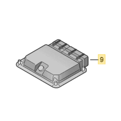 2011-2014 Audi A6 A7 OEM Engine Control Module ECU 4G0907552F
