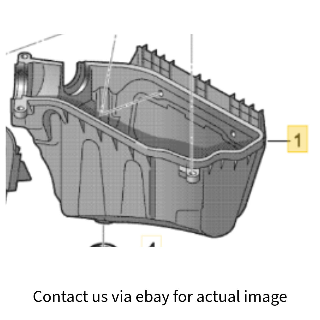 2011–2017 Audi A4 ECM Cover Housing Lower Used OEM 8K1907355F