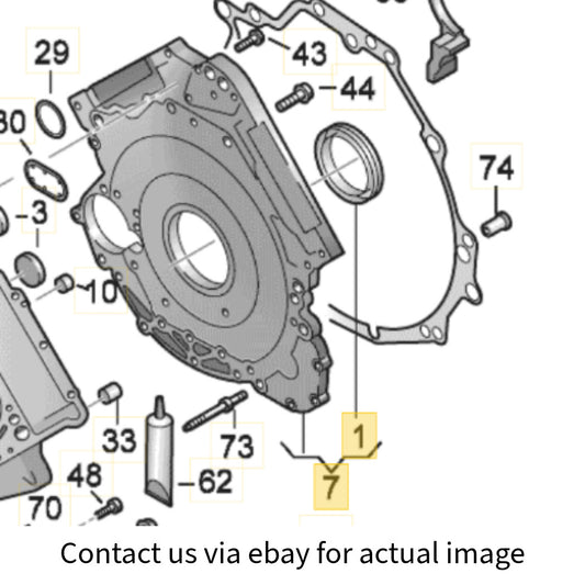 2010-2018 Audi / VW Engine Timing Cover Used OEM 06E103171BH