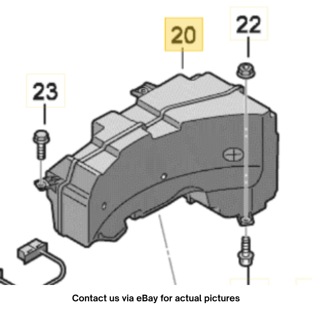 2012–2018 Audi A6 / A7 Rear Center Subwoofer Used OEM 4G5035412