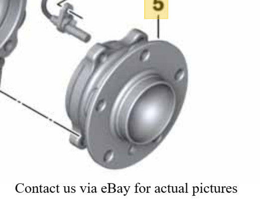 2011–2016 BMW 520i Front Wheel Hub with Bearing USED OEM 31206872888