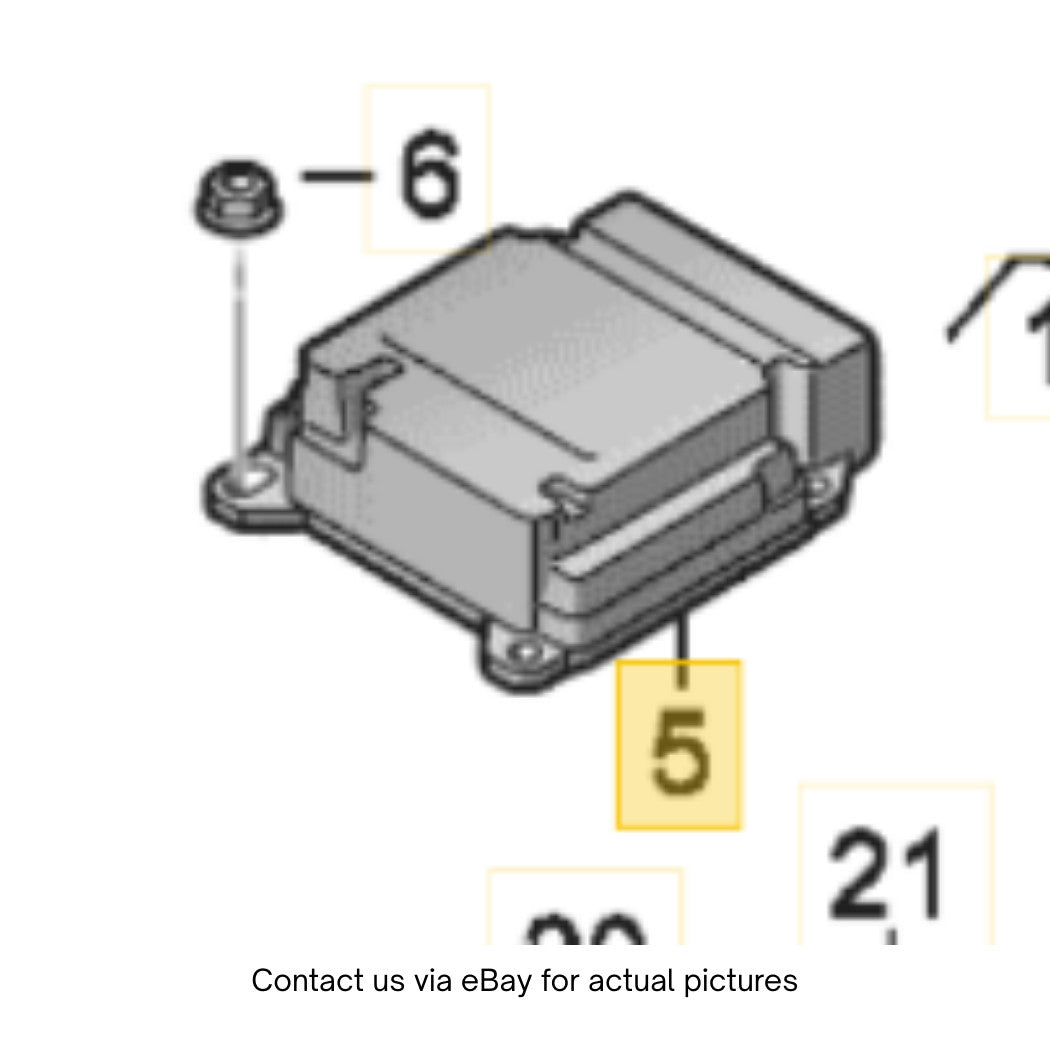 2012–2018 Audi A6 ABS Deceleration / Yaw Sensor Used OEM 4G0907637H