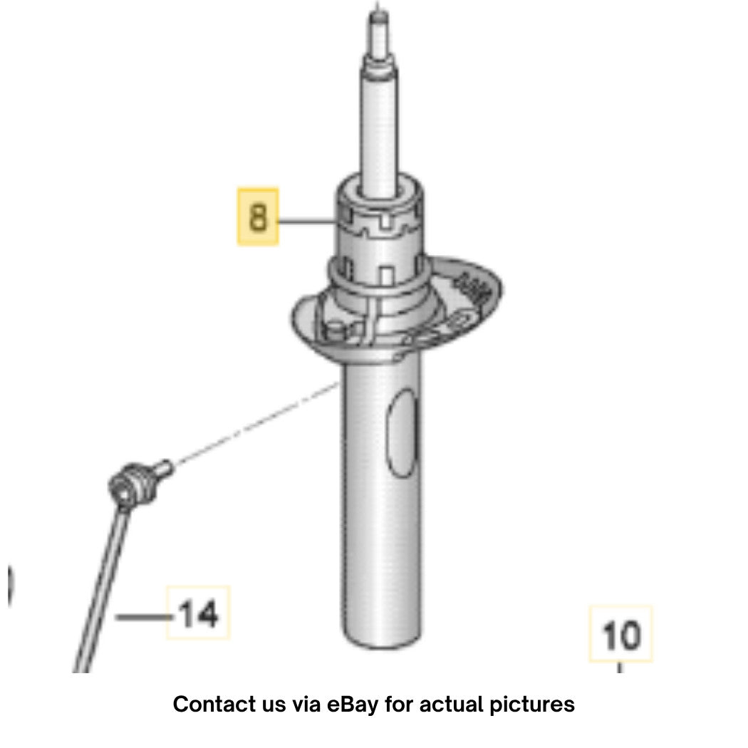2009–2014 VW Jetta Front Left Strut Assembly Used OEM 5C0413031AH