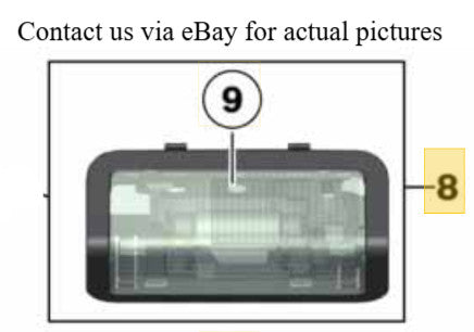 2011–2016 BMW Luggage Compartment Light / Trunk Lid Light USED OEM 63316962569