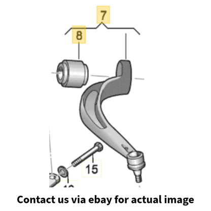 2008–2016 Audi A4 Front Right Lower Track Control Arm Used OEM 8K0407694T