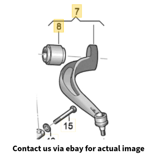 2008–2016 Audi A4 Front Right Lower Track Control Arm Used OEM 8K0407694T