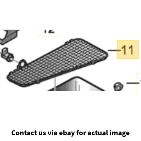 2009–2012 Audi A4 Dash Cowl Vent Screen Grille Used OEM 8K1819408A
