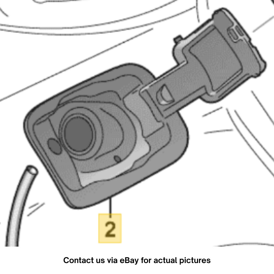 2012–2018 Audi A6 / A7 Fuel Filler Housing Used OEM 4G0809906C