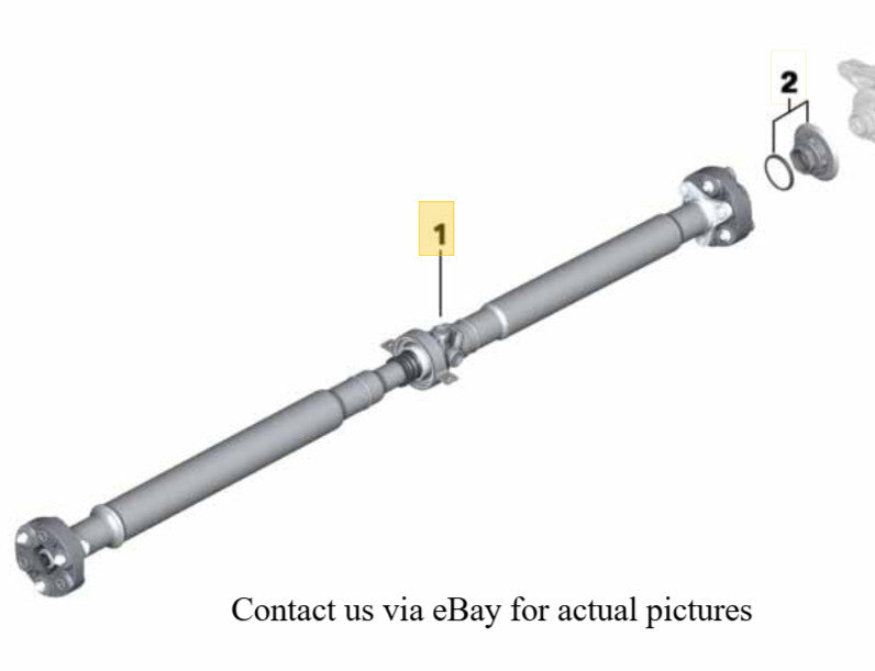 2011–2016 BMW 520i Automatic Propeller Shaft USED OEM 26107629415