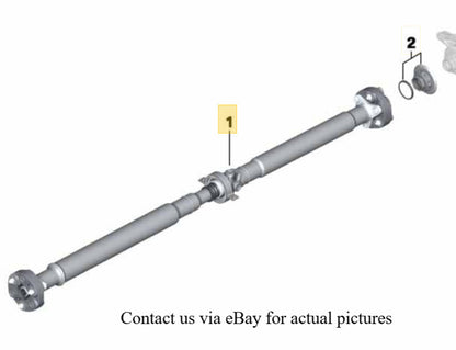 2011–2016 BMW 520i Automatic Propeller Shaft USED OEM 26107629415