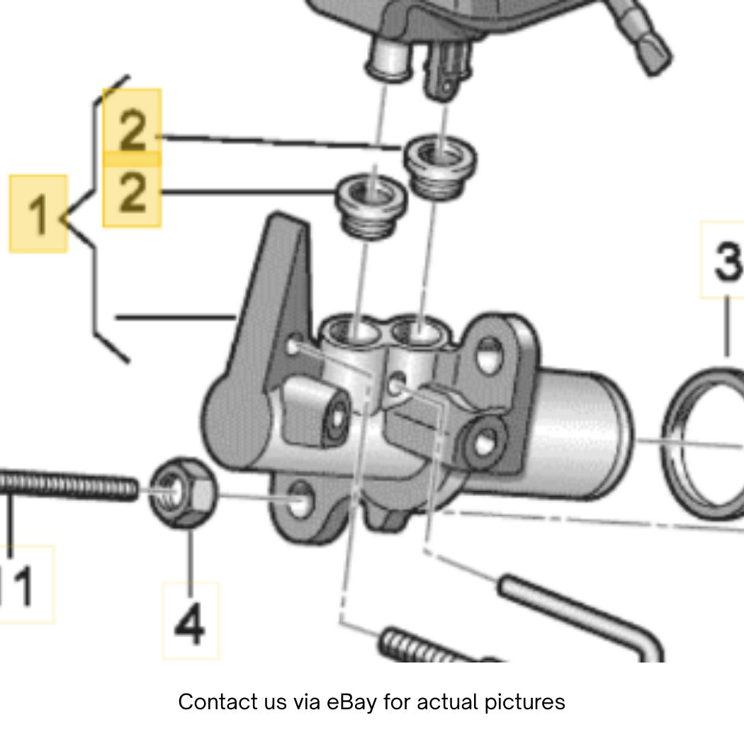 2012-2018 Audi A6 A7 Brake Master Cylinder Used OEM 4G1611021