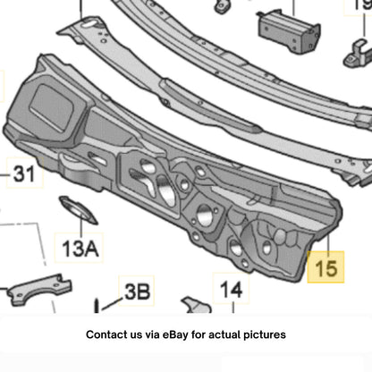 2012–2018 Audi A6 Dash Panel Firewall Frame Used OEM 4G1805432