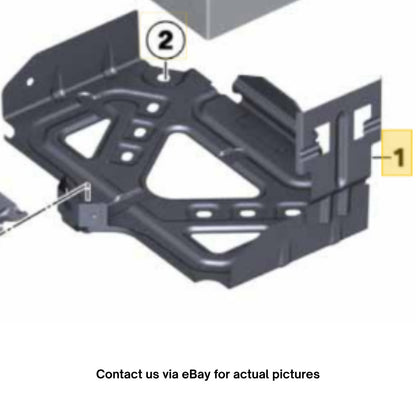2007-2015 Mini Cooper Battery Tray / Mounting Plate Used OEM 61217644248