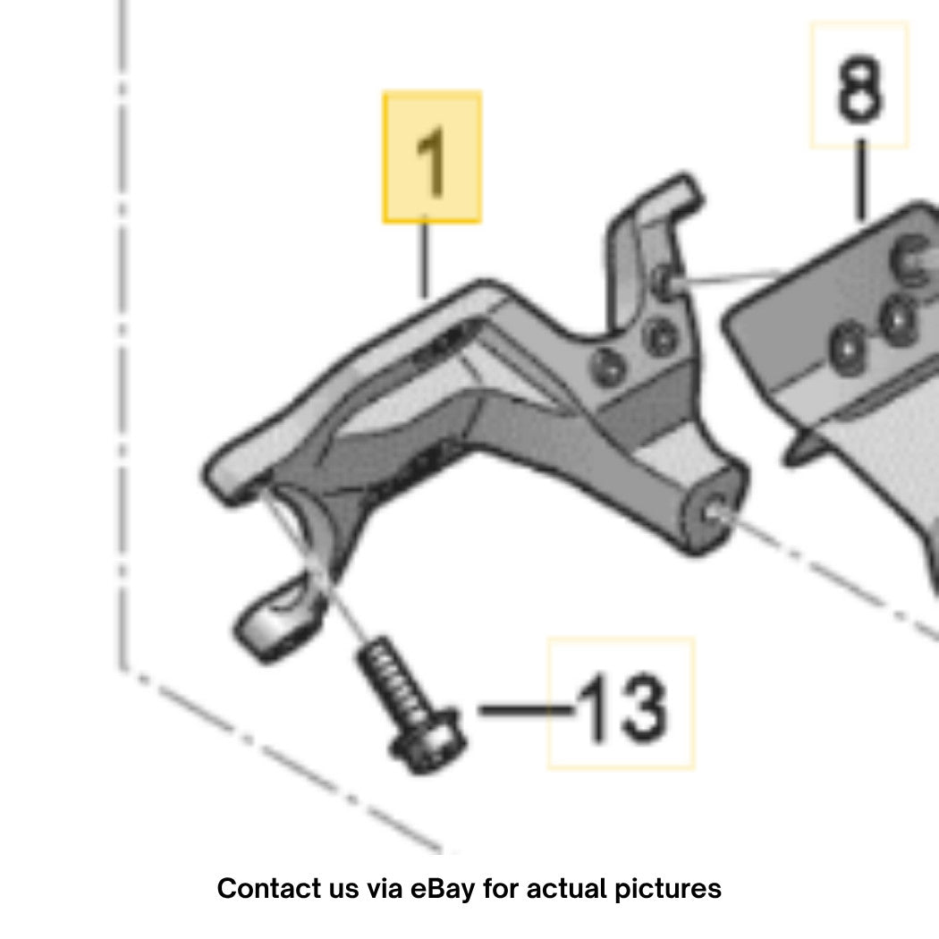 2014 Audi A6 Upper Engine Mount Bracket OEM 4G0199307H