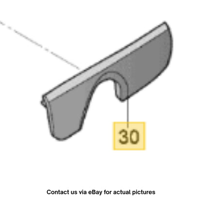 2011–2018 VW Jetta Left Dashboard Trim Bezel Used OEM 5C7858417A