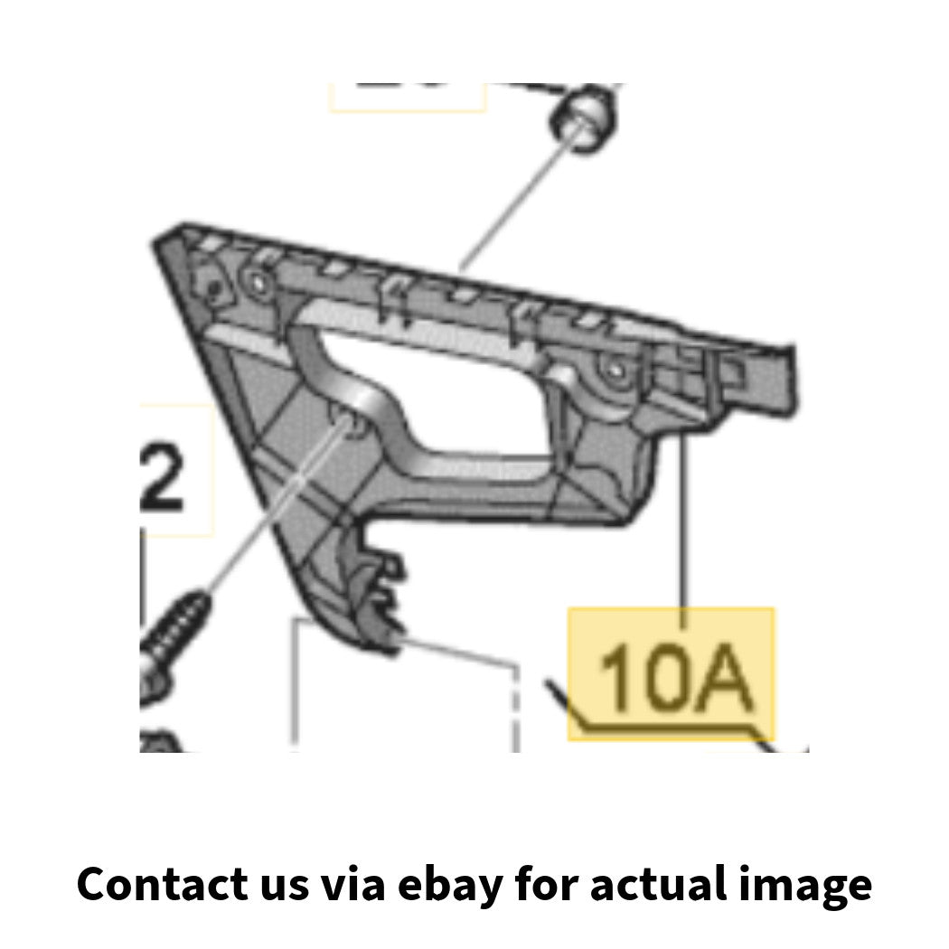 2008–12 Audi Right Front Bumper Guide Section Support Bracket USED OEM 8K5807454