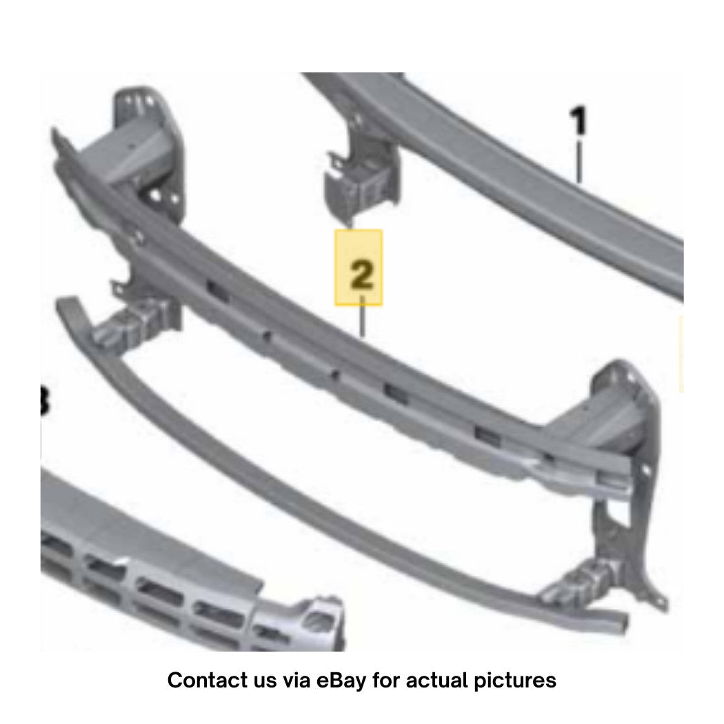 2011-2015 MINI Cooper Front Bumper Carrier Reinforcement Used OEM 51117296635