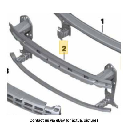 2011-2015 MINI Cooper Front Bumper Carrier Reinforcement Used OEM 51117296635
