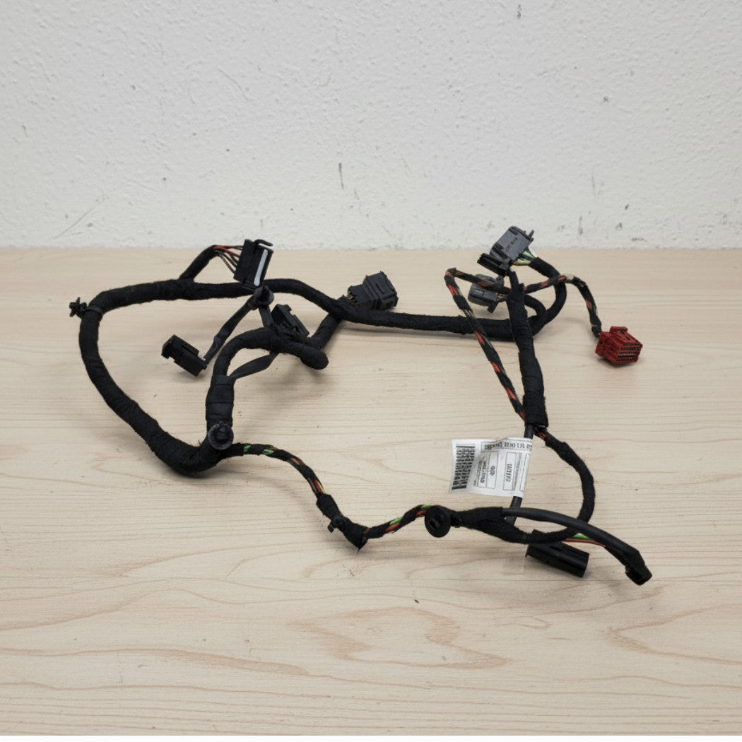 2012–2018 Audi A6 Front Left Seat Frame Wiring Harness Used OEM 4G8971366AE