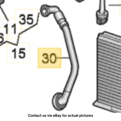 2011–2015 VW Jetta A/C Evaporator Drain Tube Used OEM 1K1260113D