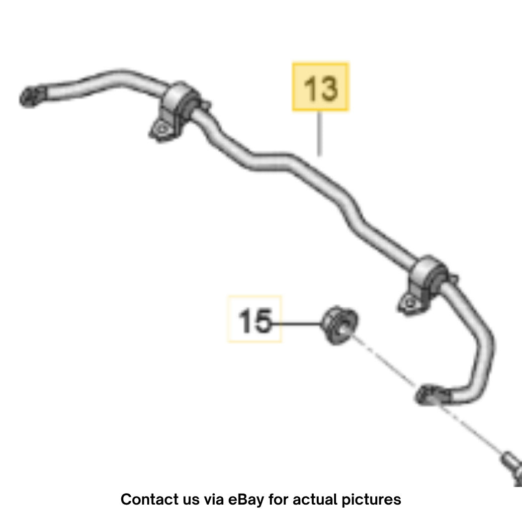 2011–2018 VW Jetta Front Suspension Stabilizer Bar Used OEM 5C0411303