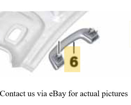 2011–2016 BMW 520i Front Grab Handle USED OEM 51167499074